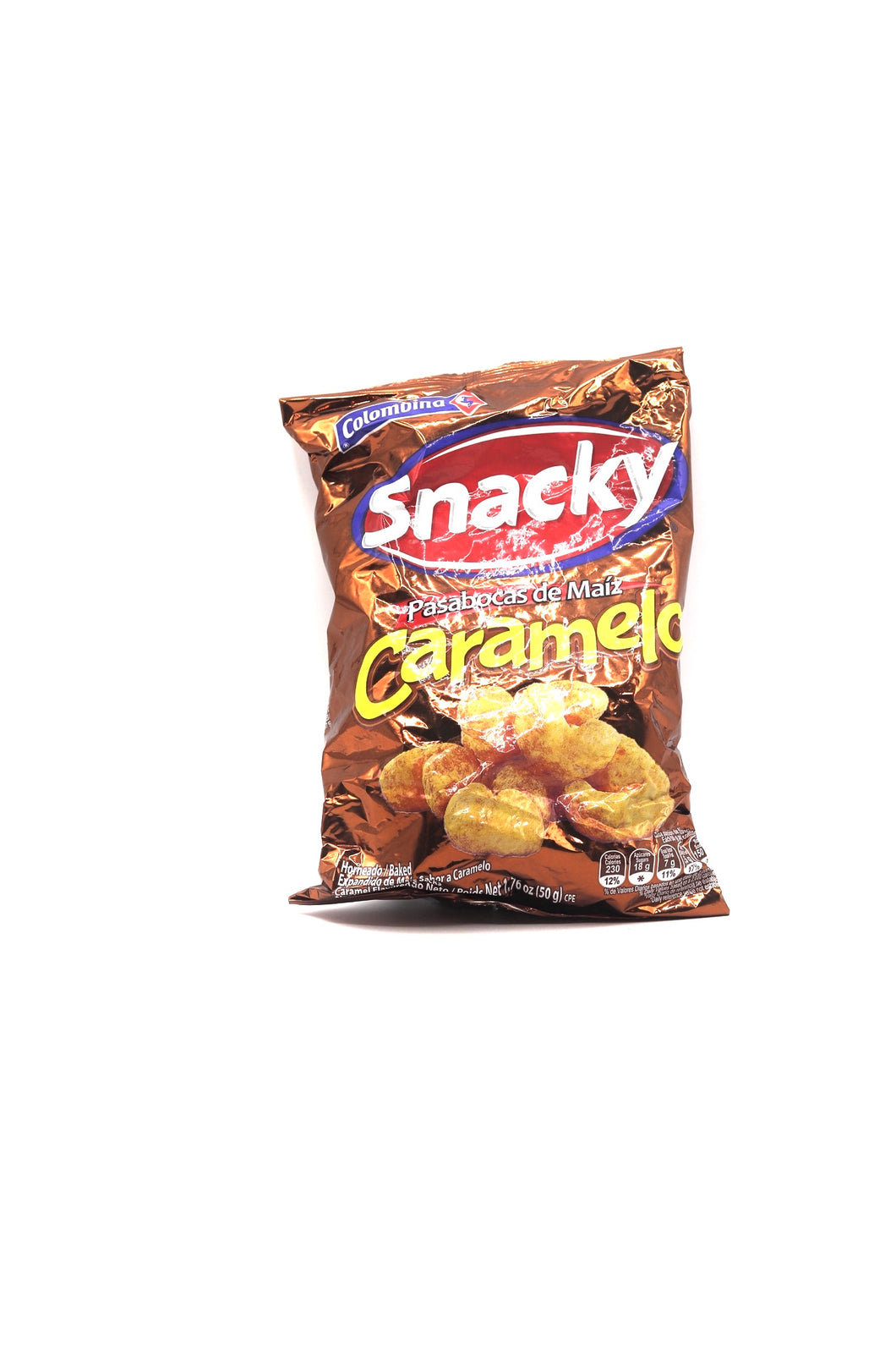 Pasabocas de Maíz Caramelo