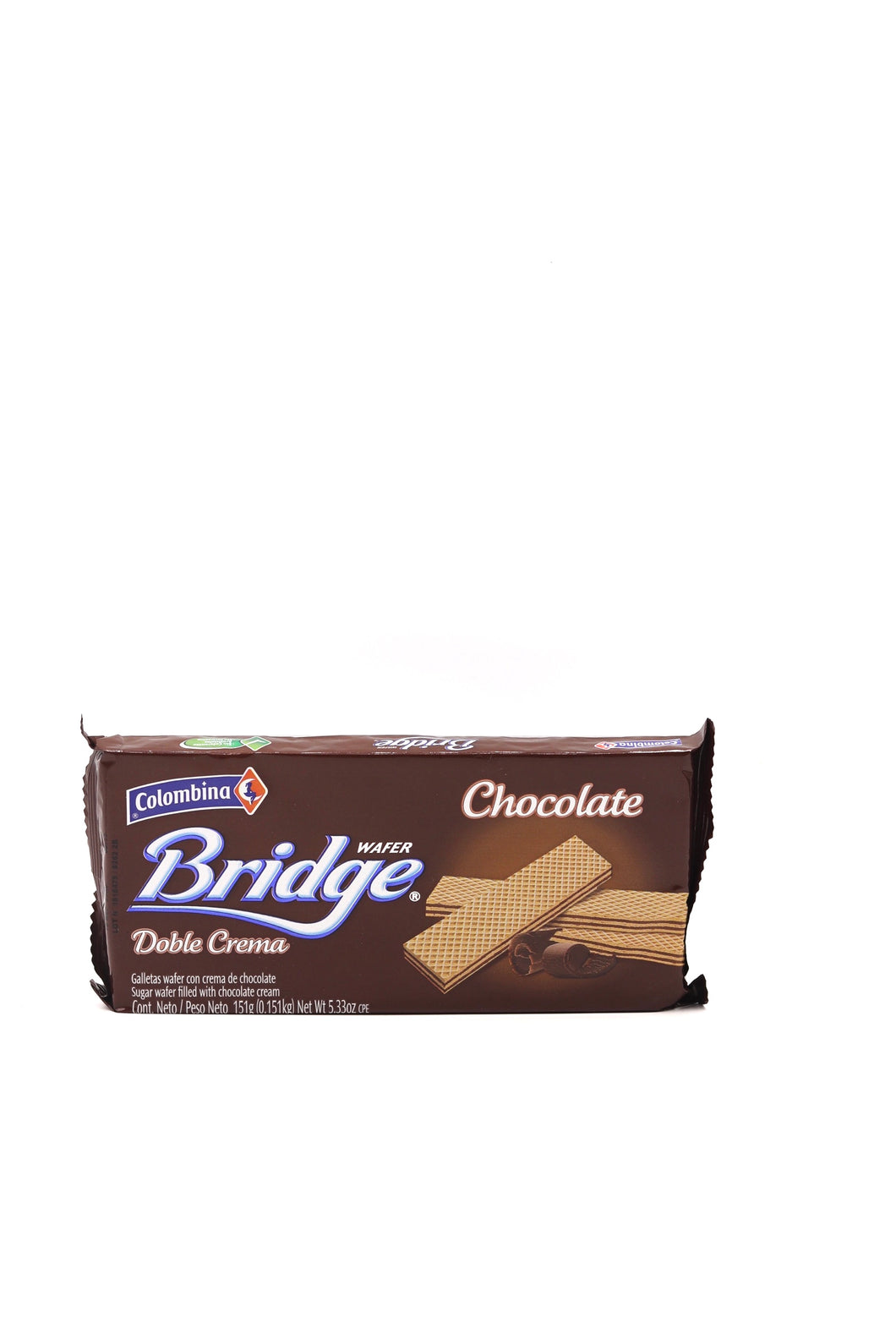 Bridge Wafer Doble Creama (Chocolate)